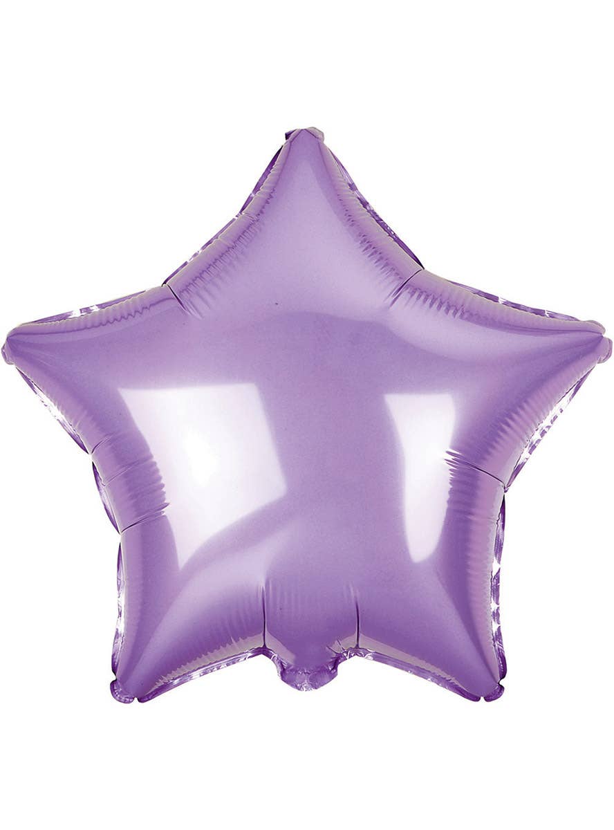 Image of Star Shaped Light Purple 45cm Foil Balloon