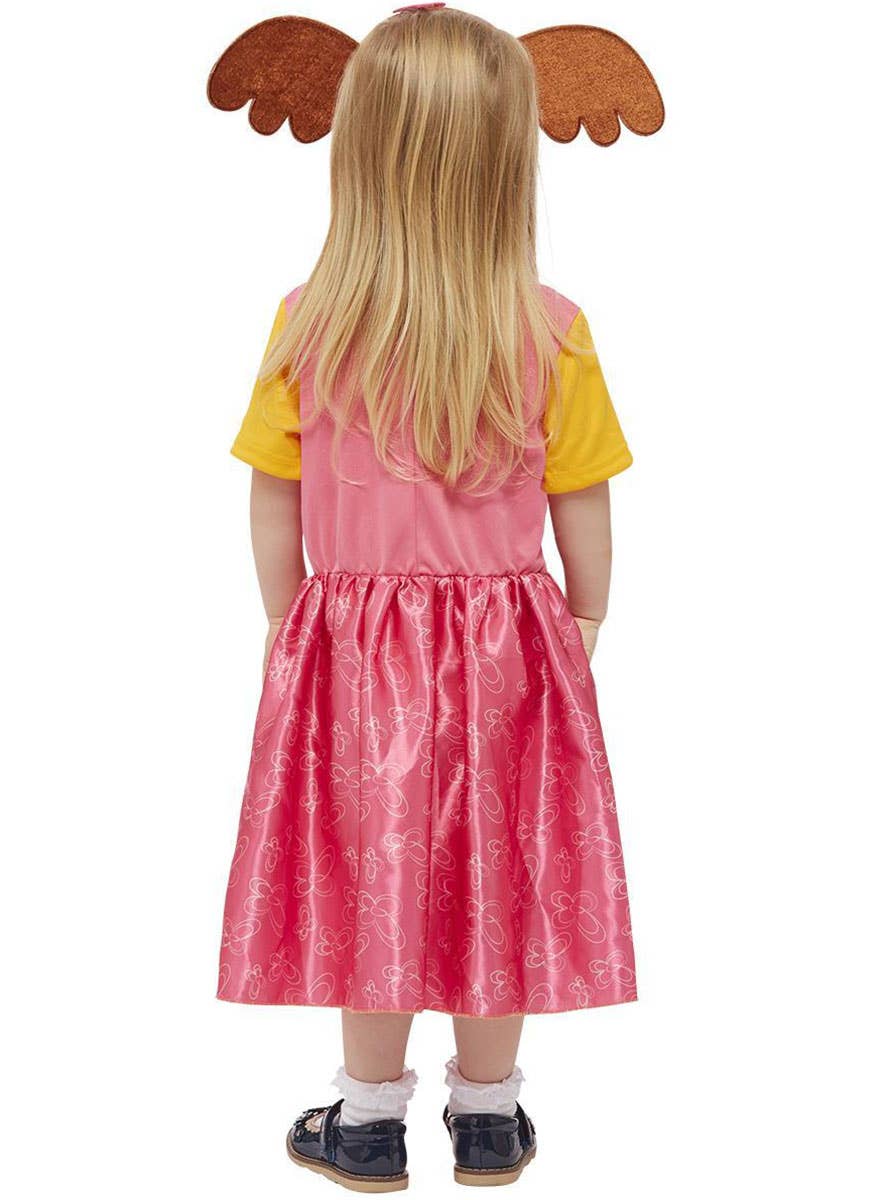 Image of Sula Girls Bing Character Costume - Back Image