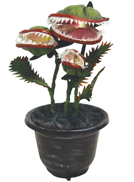 Animated Light Up Venus Fly Trap Halloween Decoration