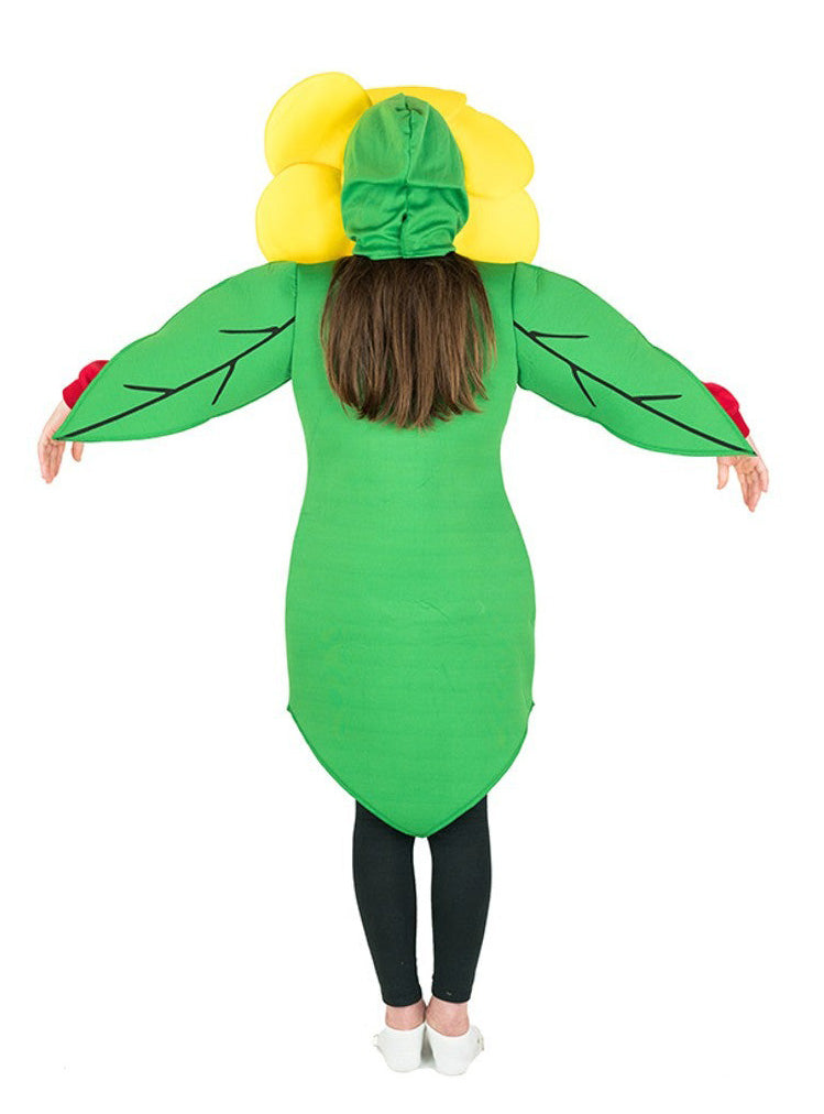 Sunflower Novelty Kids Costume - Back Image