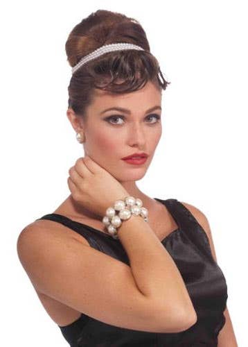 Vintage Pearls Bracelet 1920's Costume Accessory