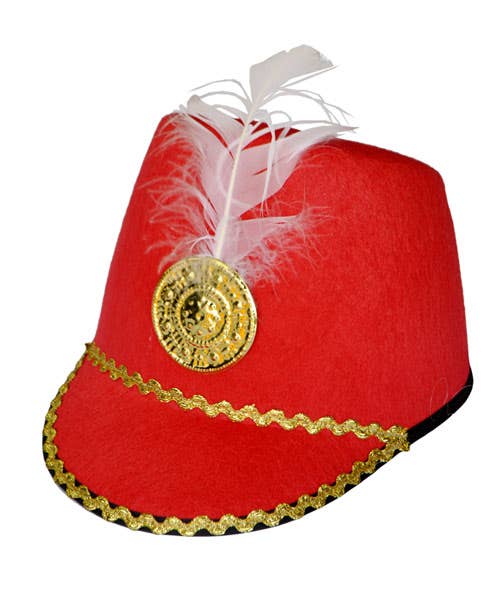 Red Toy Solider Costume Hat