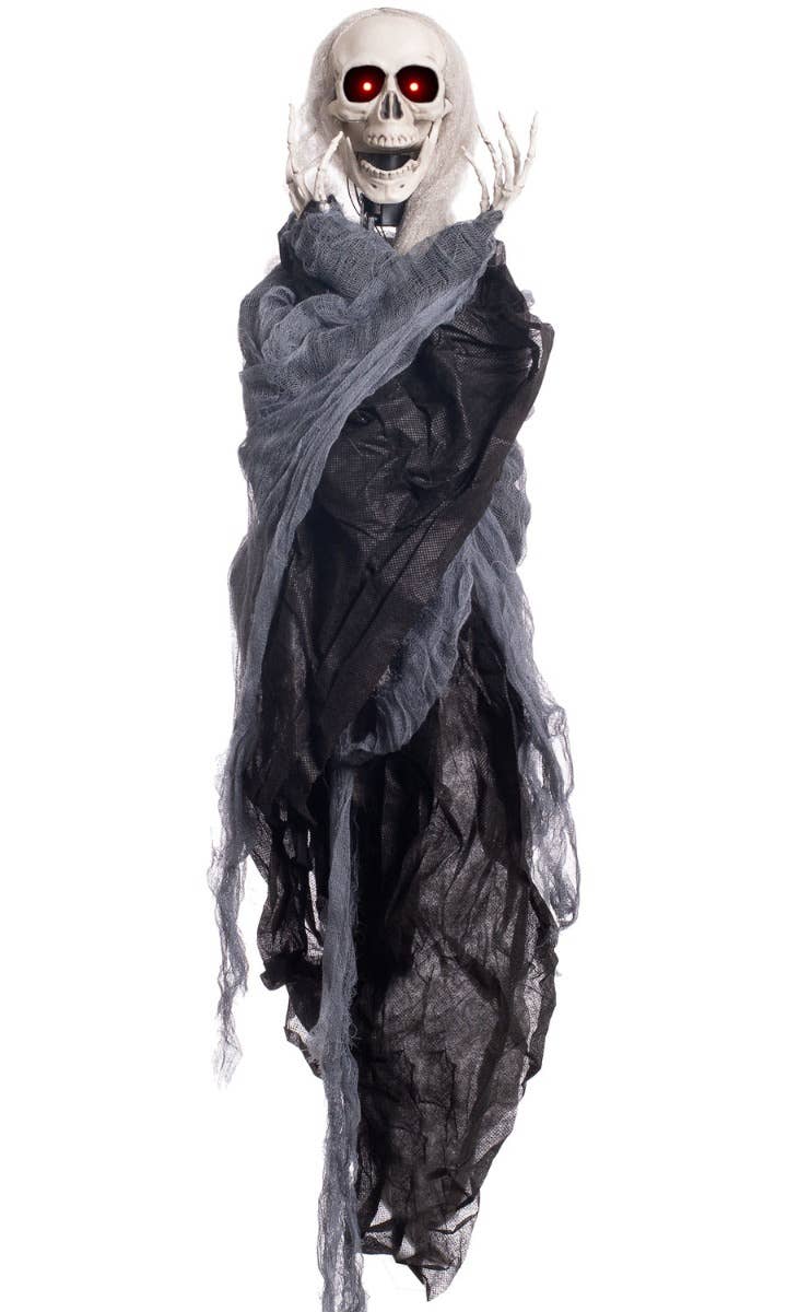 Halloween Decorations Haunted Skeleton Moving, Talking and Light Up Halloween Prop - Main Image