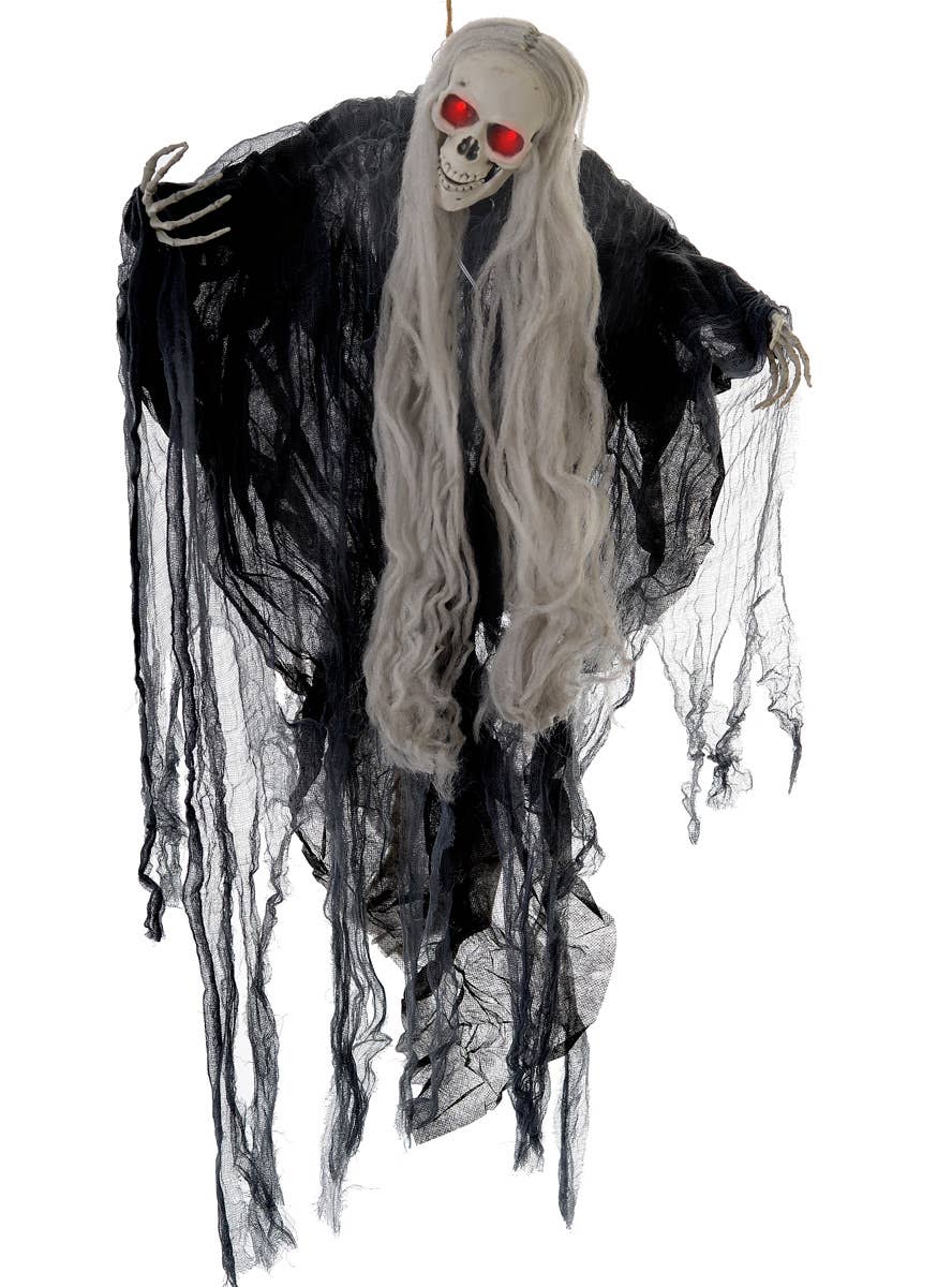 Halloween Decorations Haunted Skeleton Moving, Talking and Light Up Halloween Prop - Alt Image