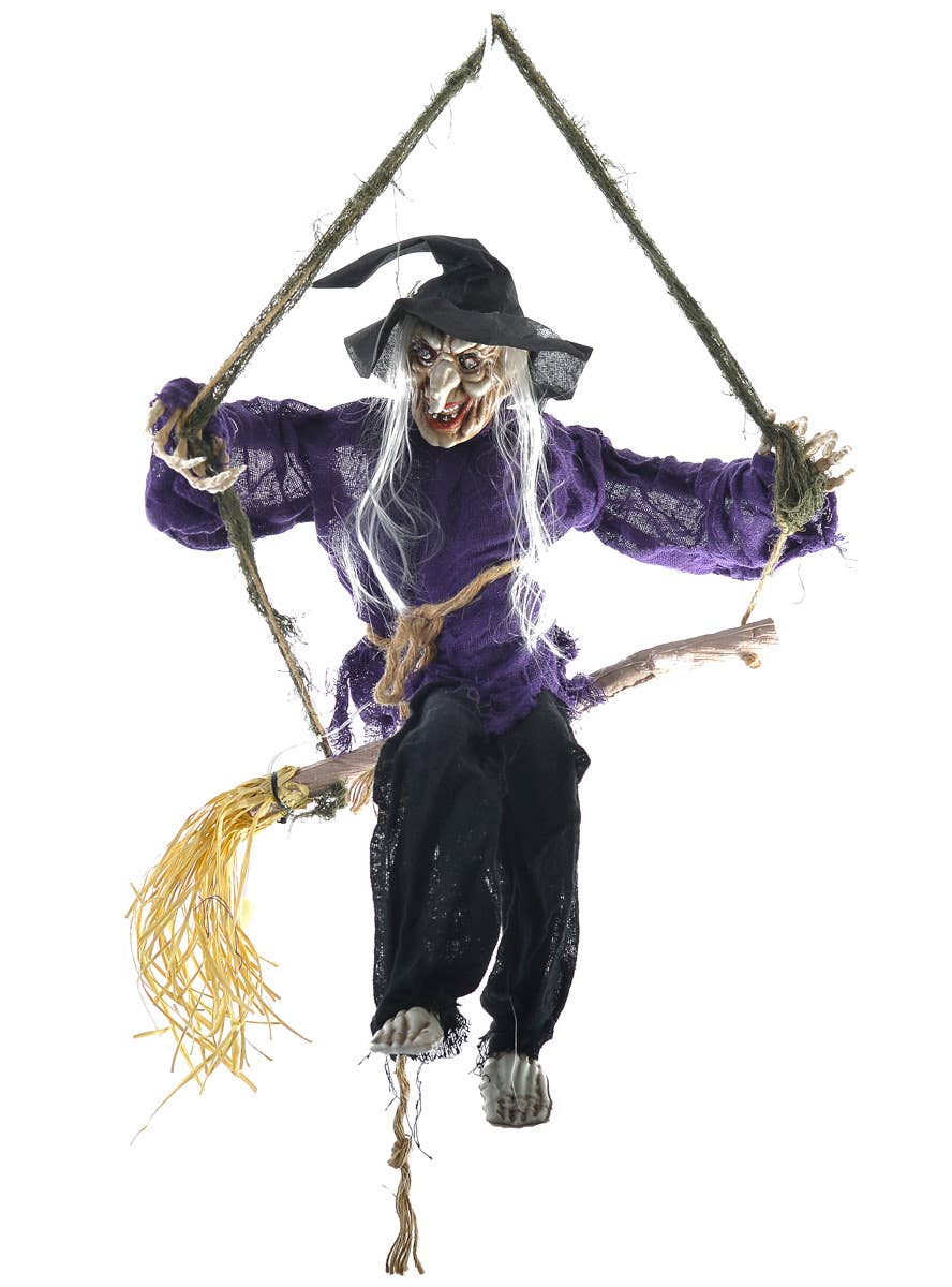 Animated Wicked Witch Deluxe Halloween Decoration - Alternate Image