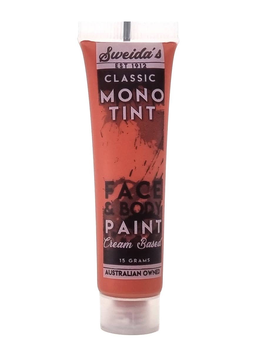 Warm Brown Monotint Cream Based Costume Mask