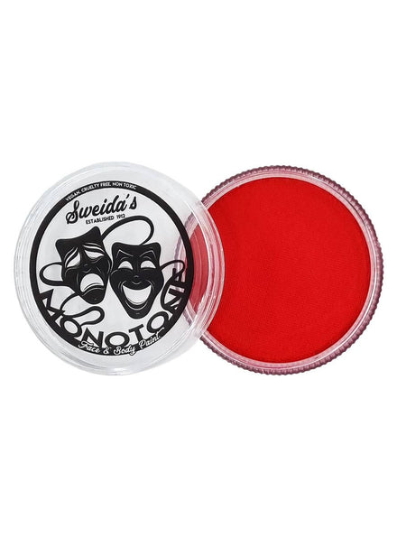 True Red Greasepaint Costume Mask For The Face and Body