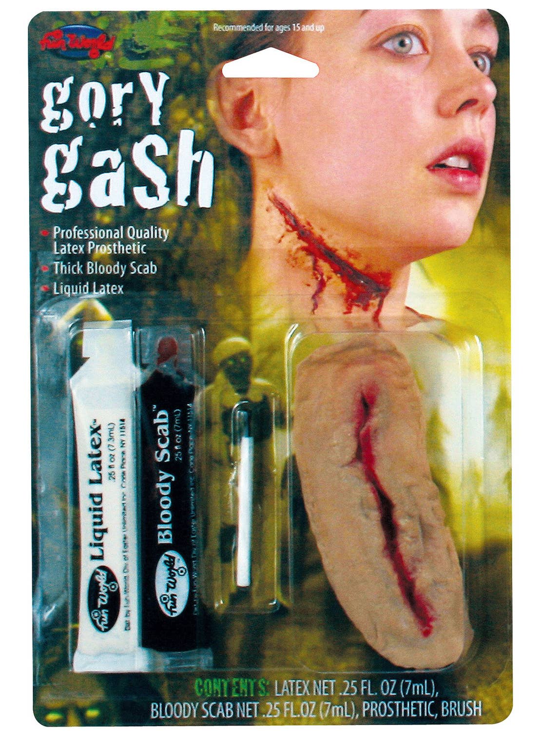 Gory Gash Halloween Makeup Kit