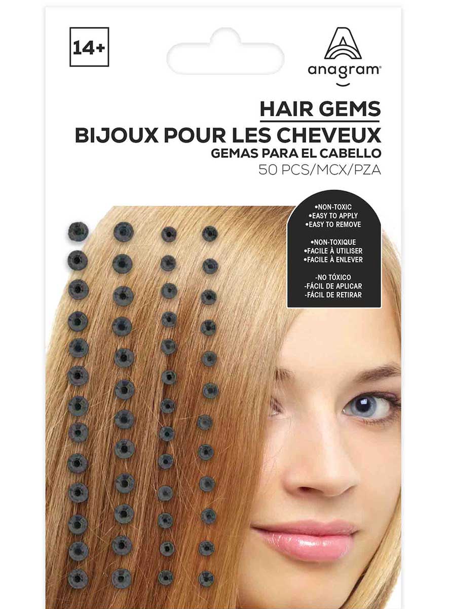 Black Hair Gems - Main Image