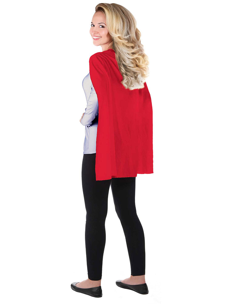 Red Costume Cape - Main Image