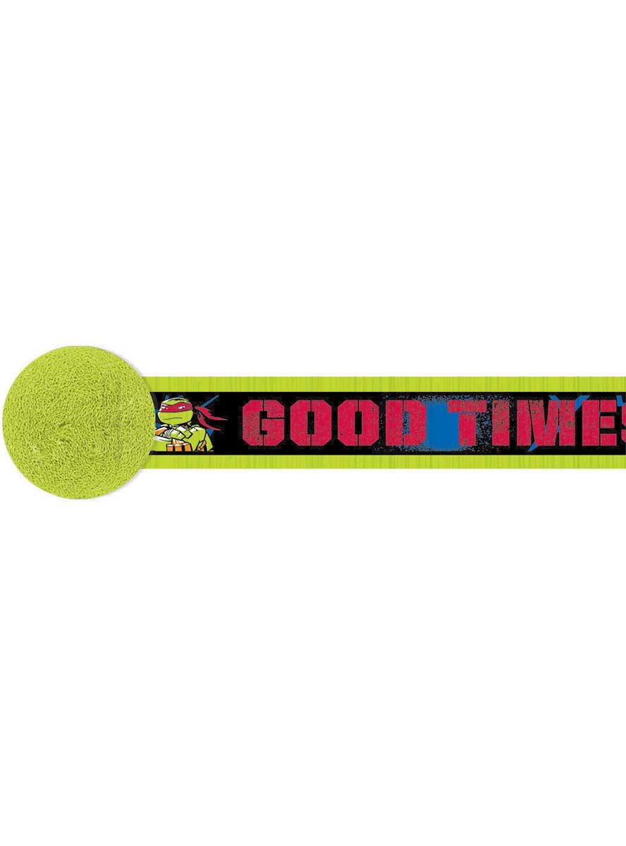 Image Of TMNT Crepe Streamer Party Decoration