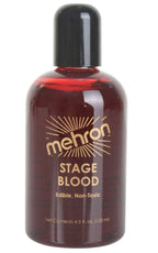 133ml Of Bright Red Mehron Syrup Based Halloween Stage Blood