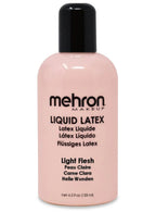Medium 133ml bottle of soft beige light flesh liquid latex main image