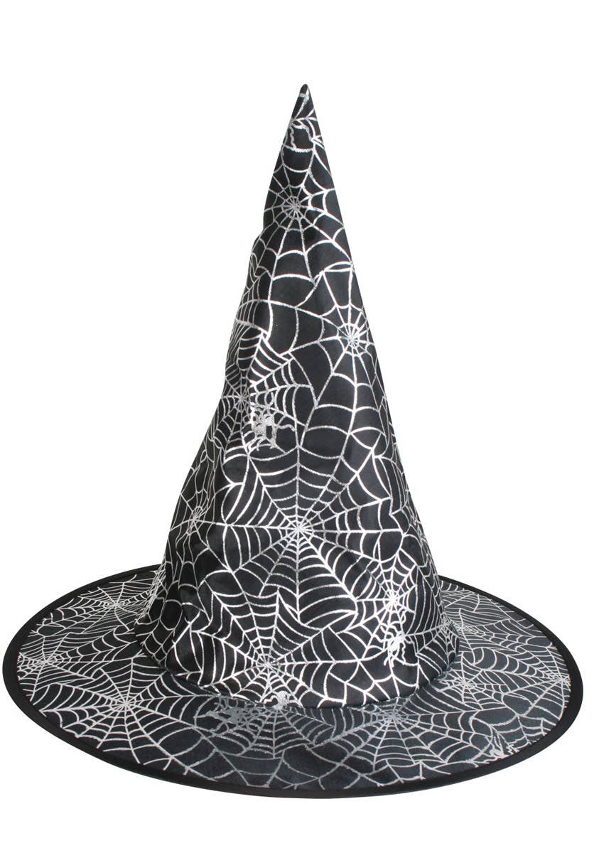 Kids Spider Web Print Wicked Witch Costume Hat