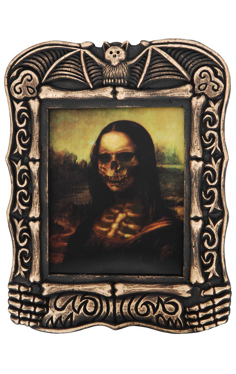 Lenticular Changing Mona Lisa Halloween Decoration Alternate Image