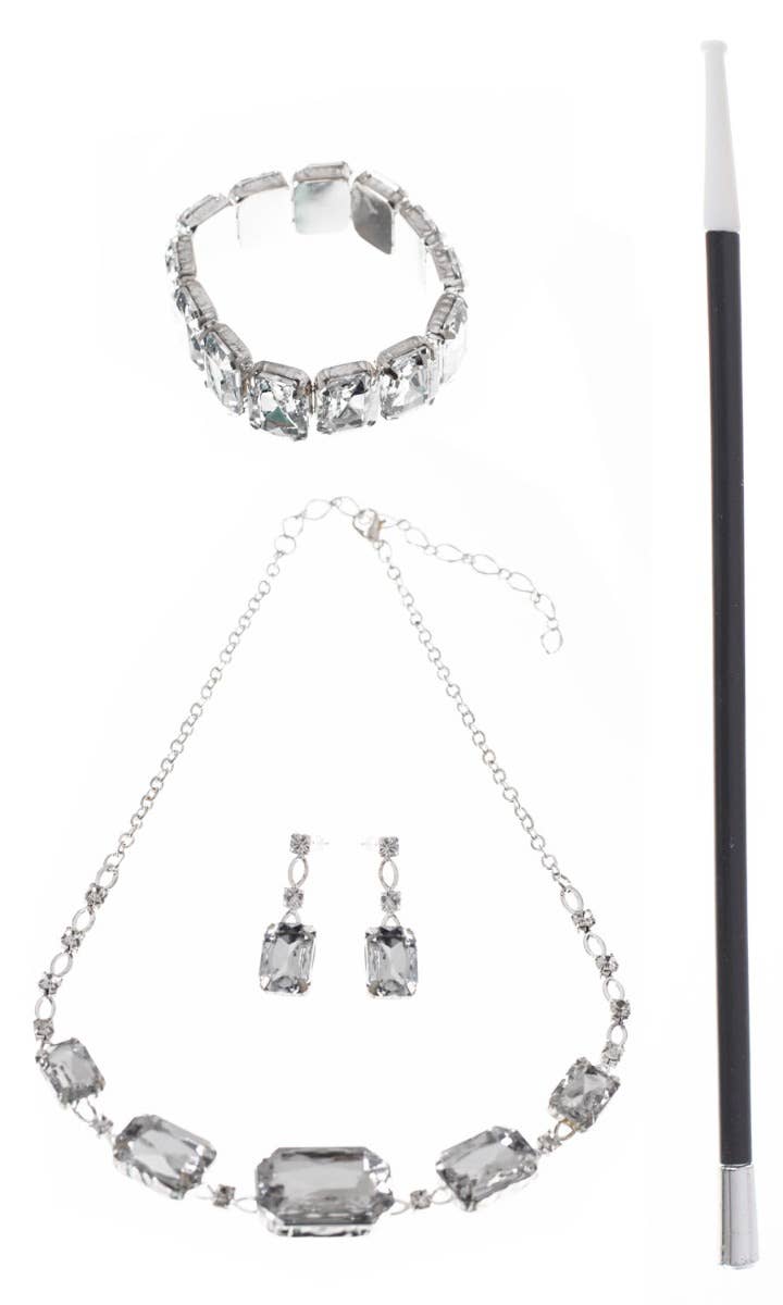 Hollywood Glamour Costume Jewellery Accessory Set Main Image