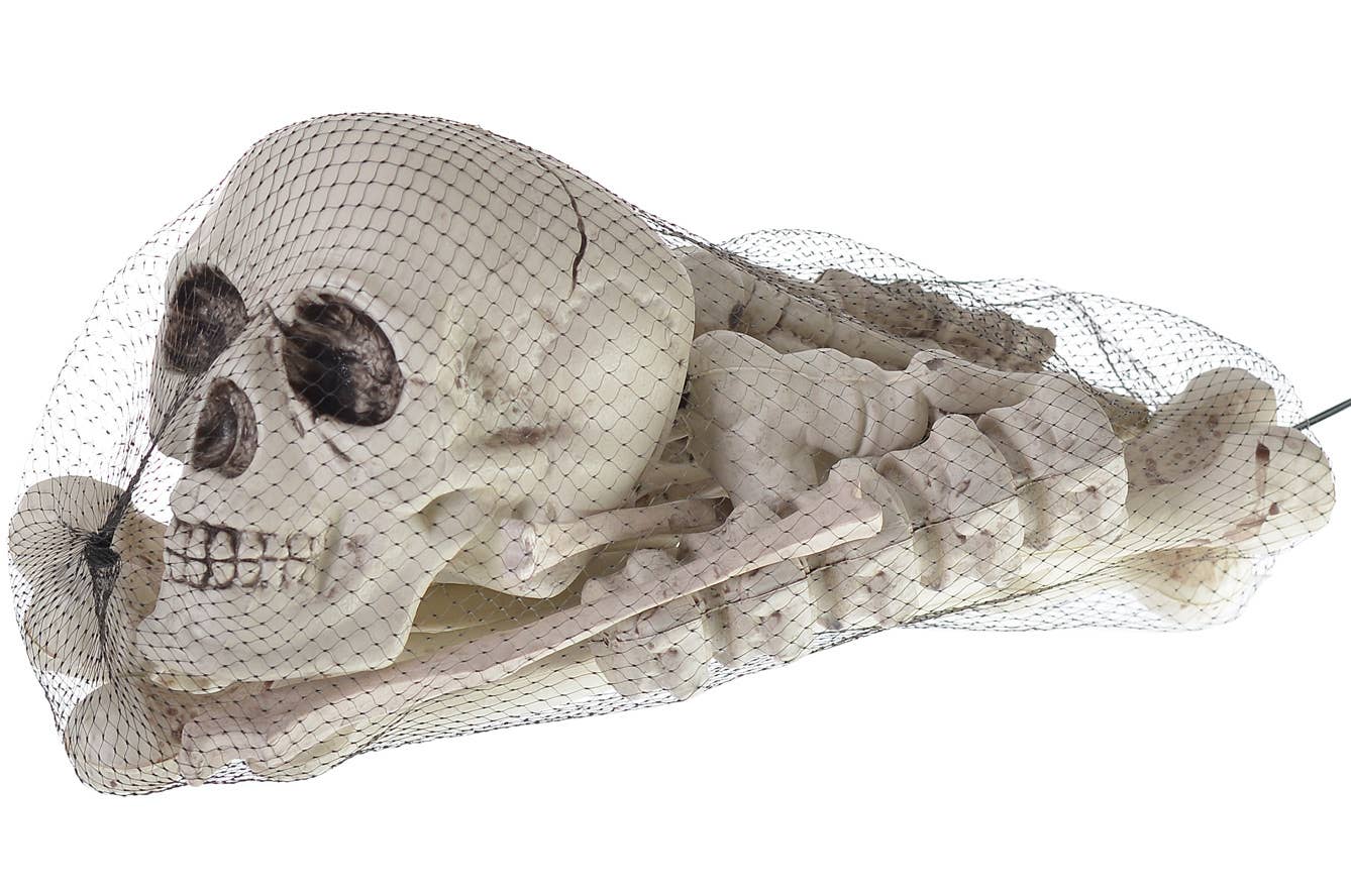 Big Bag of Human Bones Halloween Haunted House Decoration Close Image