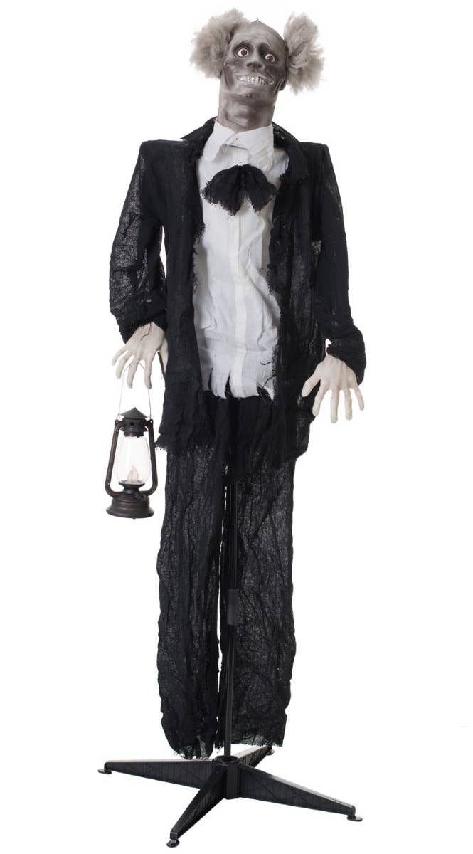 Graveyard Mortician Animated Halloween Decoration - Main Image