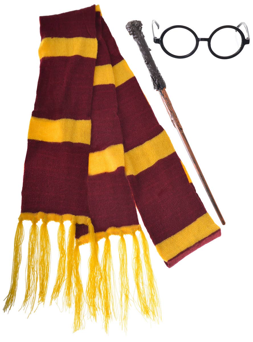 Gryffindor Wizard Harry Potter 3 Piece Accessory Set