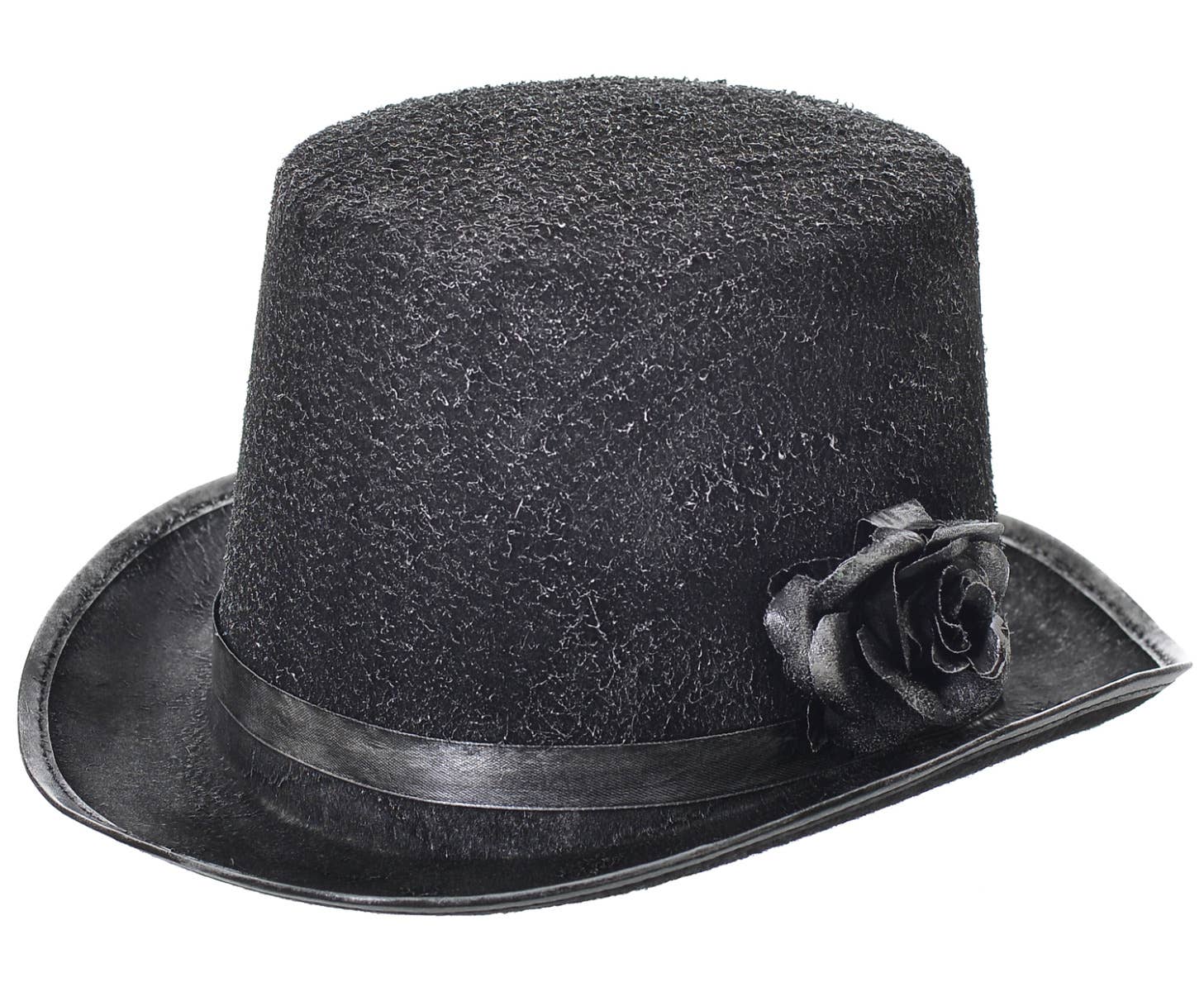 Black and Silver Ghost Gentlemen Undead Groom Costume Top Hat Zoom Image