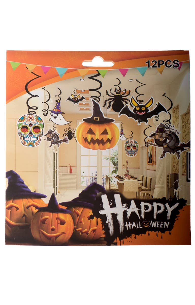 Halloween Hanging Mobile Ceiling Cut out Decorations Package Image