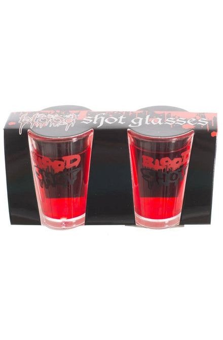 Novelty Blood Shot Halloween Shot Glasses Main Image