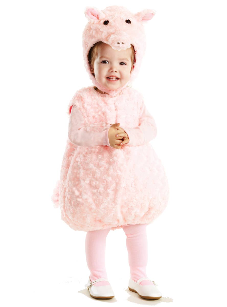Pink Piglet Cute Toddlers Fancy Dress Costume - Main Image