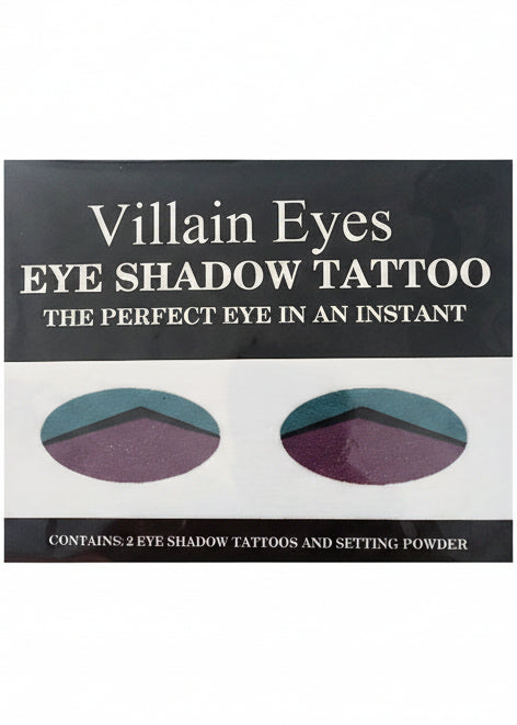 Villain Eyes Eyeshadow Tattoo Costume Makeup