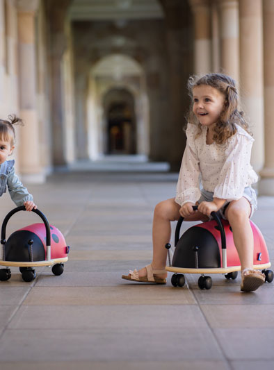 Wheely Bugs Kids Small Ride On Ladybug - Lifestyle Image 3