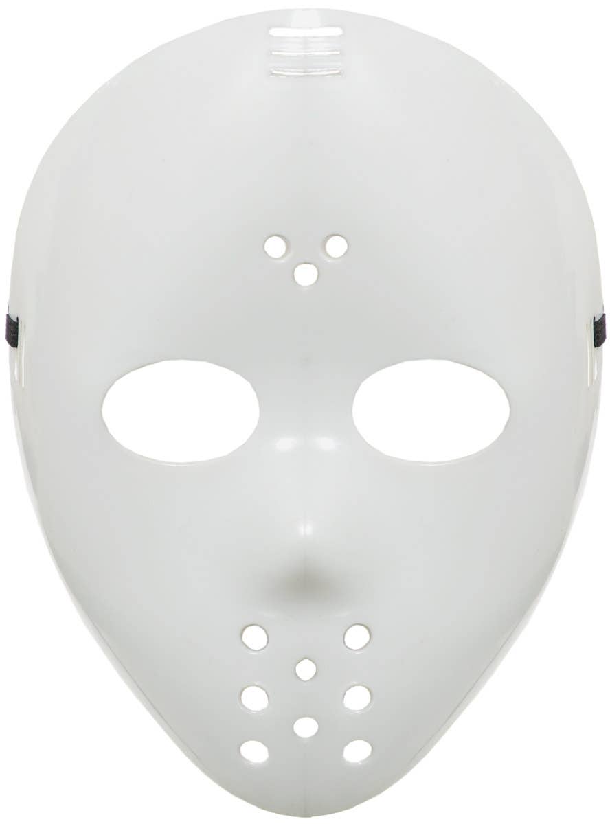 Image of Classic White Jason Style Hockey Mask