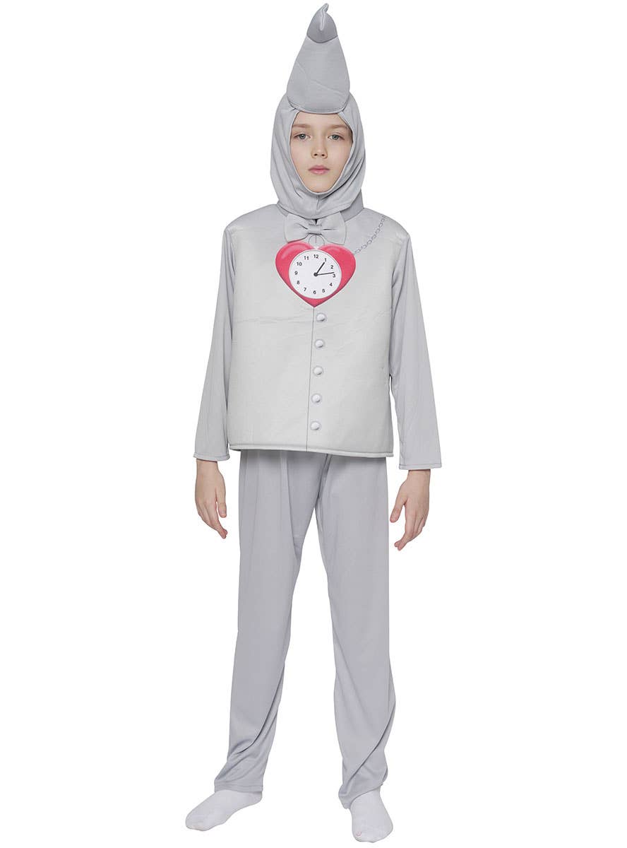 Image of Wizard of Oz Boy's Classic Tin Man Book Week Costume - Alternate View