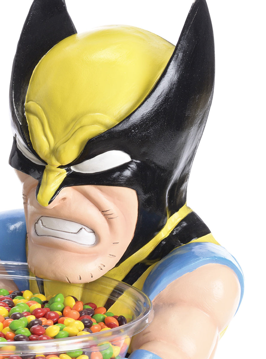 Wolverine Marvel Superhero Halloween Lolly Bowl Holder - Close Image