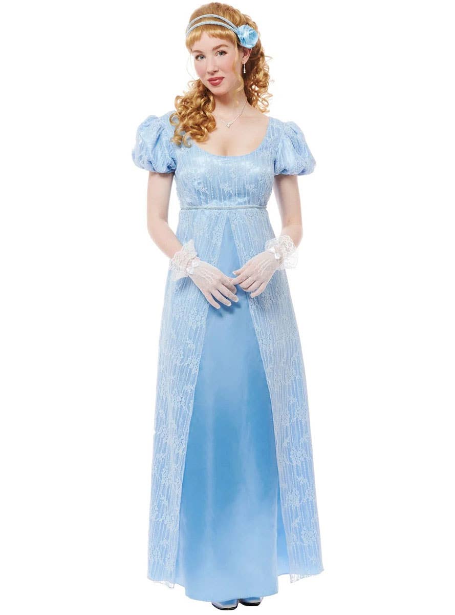 Image of Regency Bridgerton Style Womens Daphne Costume