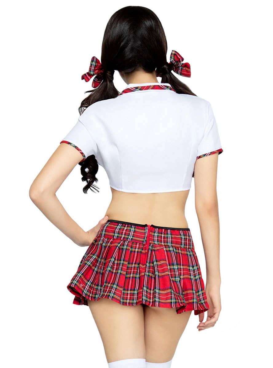 Sexy Schoolgirl Women's Fancy Dress Costume Image 4