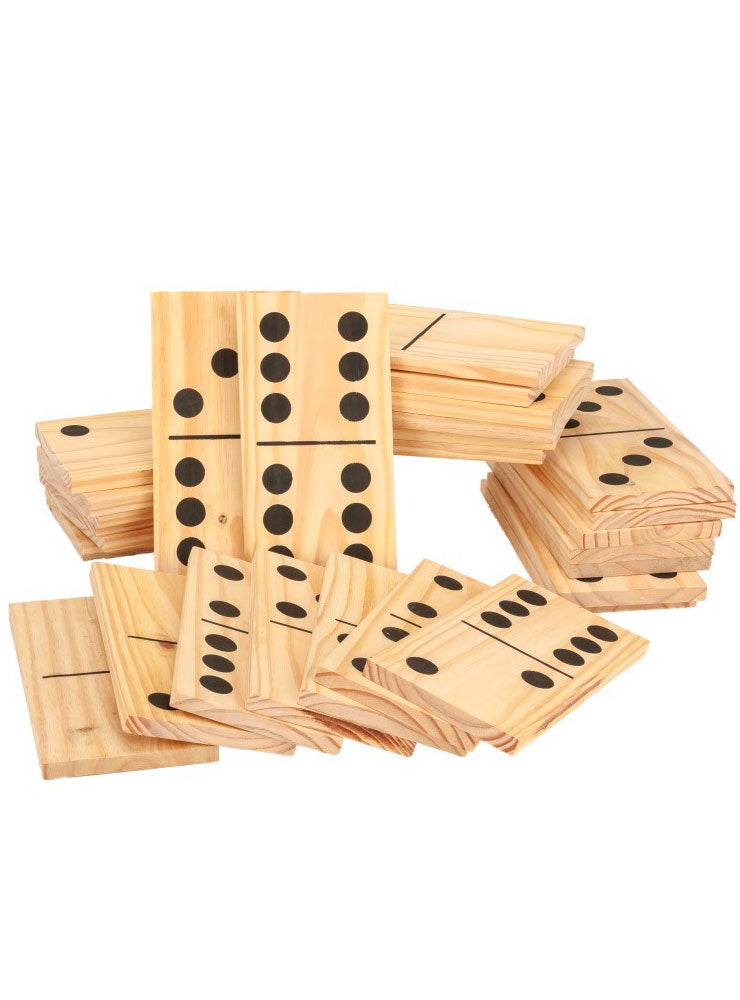 30cm Large Wooden Dominoes Set