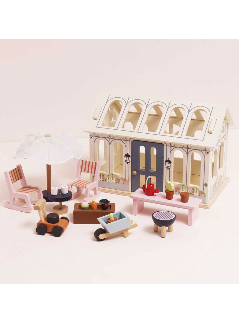 Wooden Conservatory Doll House - Alternate Image 2