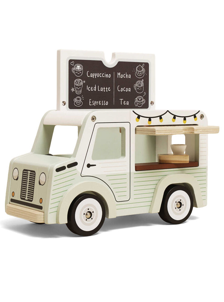 Wooden Doll House Cafe Van Toy - Main Image