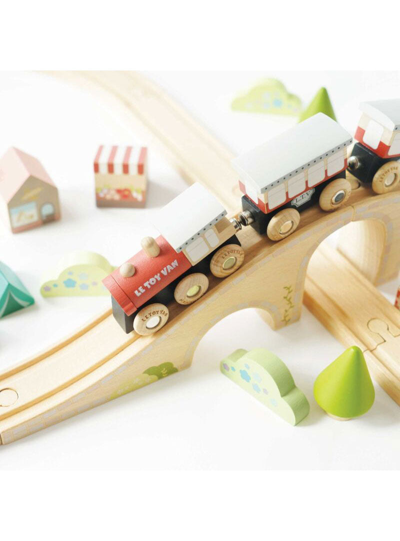 Wooden Figure 8 Train Set - Alternate Image 4