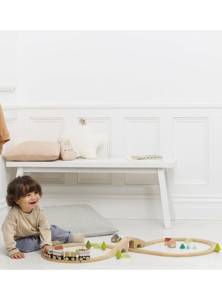 Wooden Figure 8 Train Set - Lifestyle Image 3