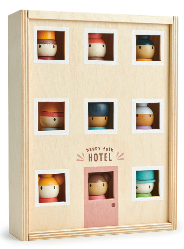 Wooden Happy Folk Hotel Toy - Alternate Image 1