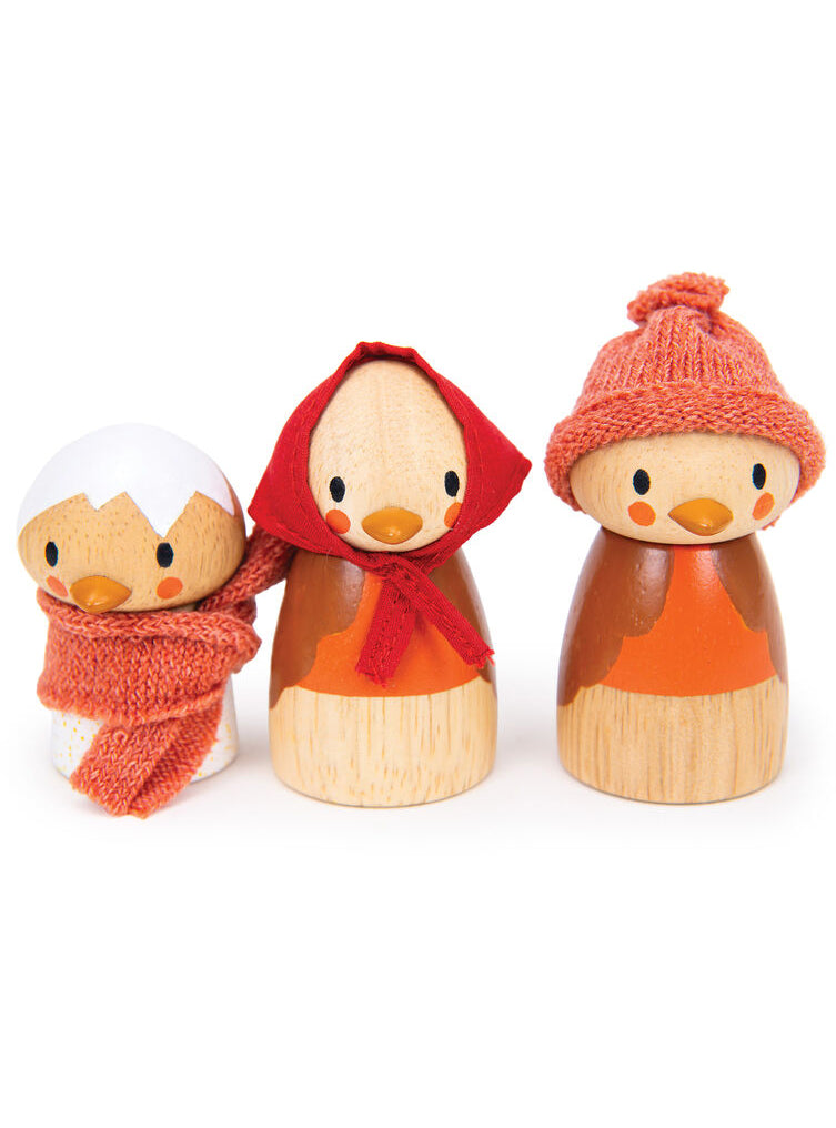 Wooden Mini Robins Nest Box Toy - Accessory Image 1