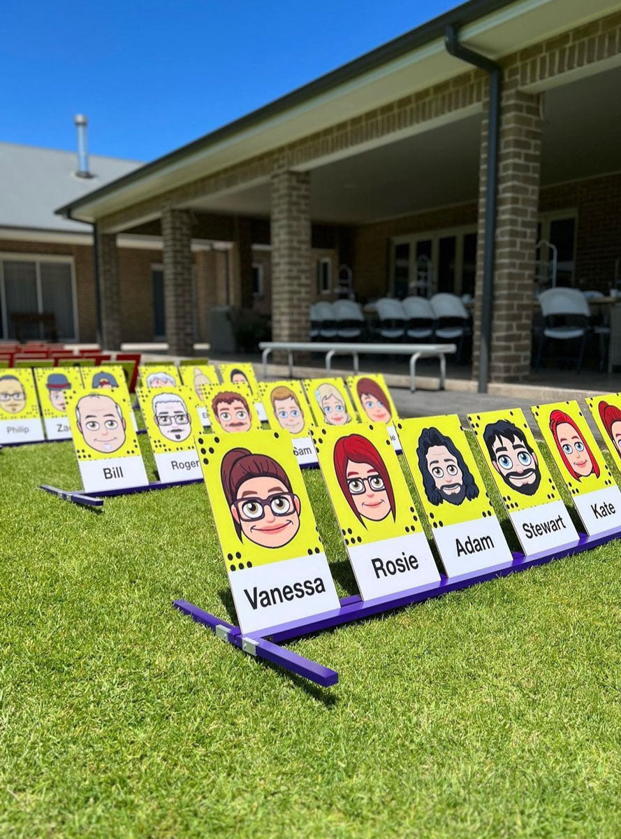 Outdoor Guess Who Giant Party Game - Alternate Image 3