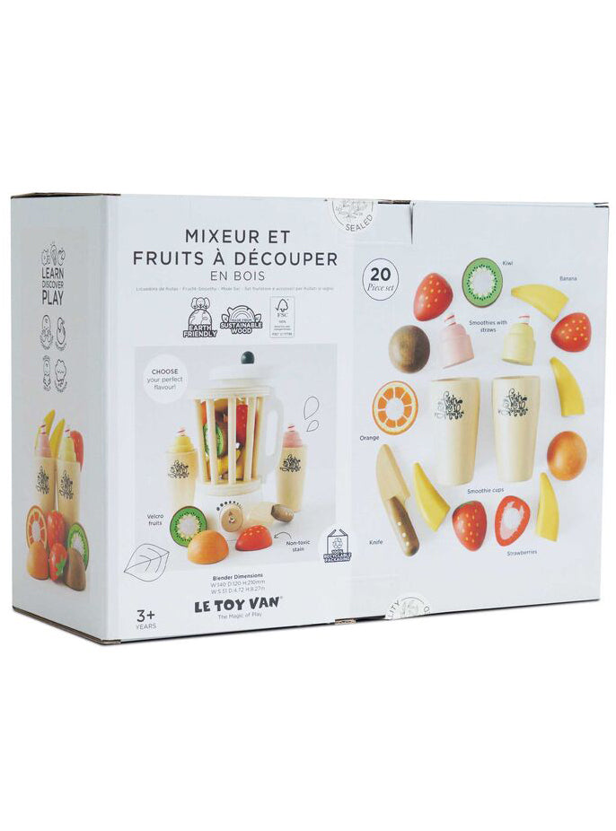 Wooden Smoothie And Blender Play Set - Packing Image 2