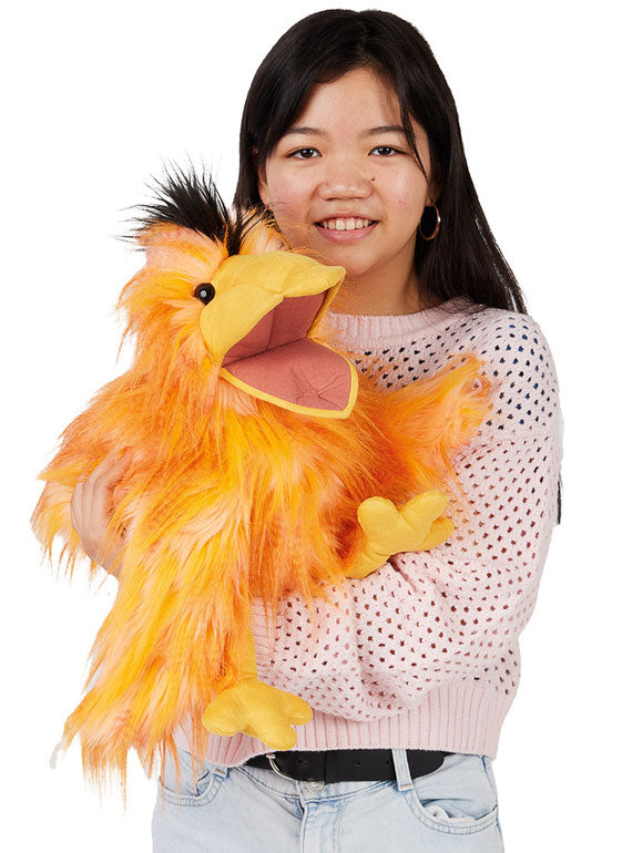 Yellow Silly Bird Puppet - Alternate Image 2