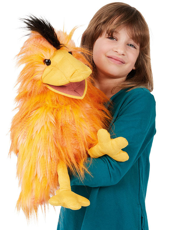 Yellow Silly Bird Puppet - Main Image