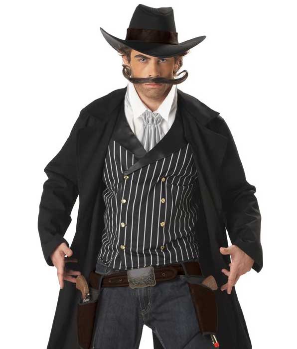 Gunfighter Men's Wild West Costume, Men's Texan Gunslinger Costume