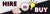 Banner image that says 'Hire vs Buy' with a cartoon image of a brain and a light bulb.