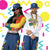 Image of Two People Wearing 90s Costumes and Accessories