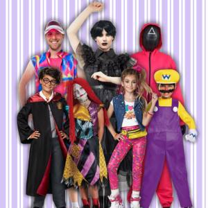 Adults and Kids Costumes Priced $80-$99.99