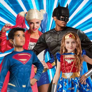 DC Superhero and Villain Costumes & Accessories